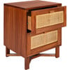 Hedwig 2-Drawer Nightstand, Natural - Nightstands - 3