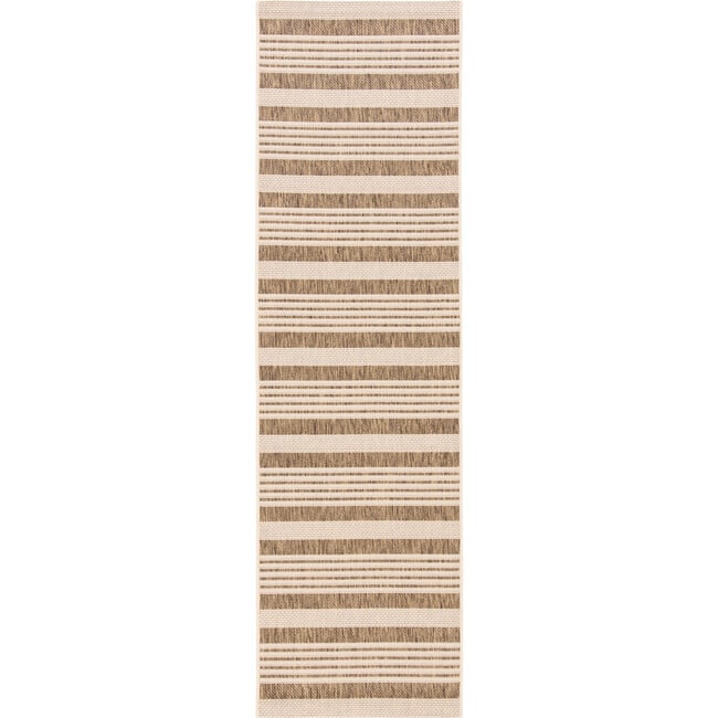 Courtyard Haley Indoor/Outdoor Rug, Tan - Rugs - 8