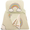 Rainbow Baby Blanket Set, Mint - Blankets - 4