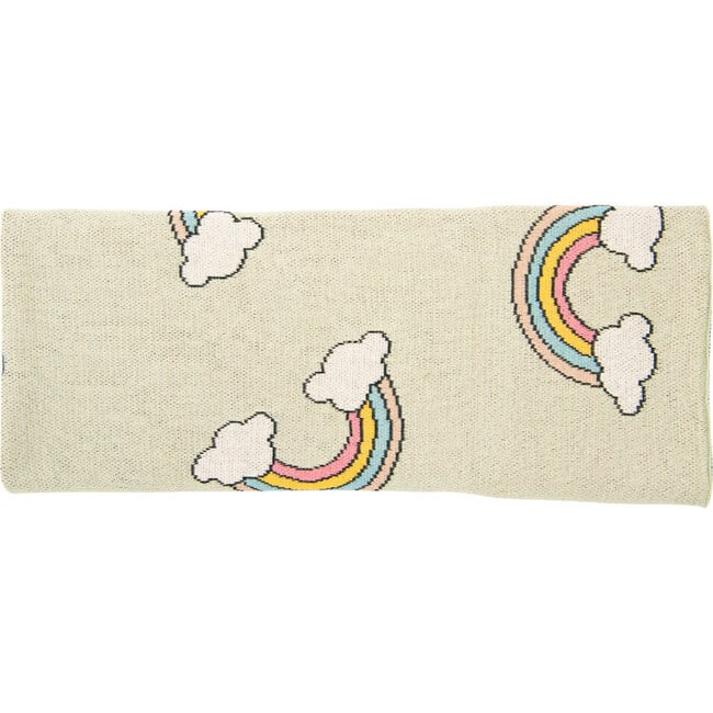 Rainbow Baby Blanket Set, Mint - Blankets - 5