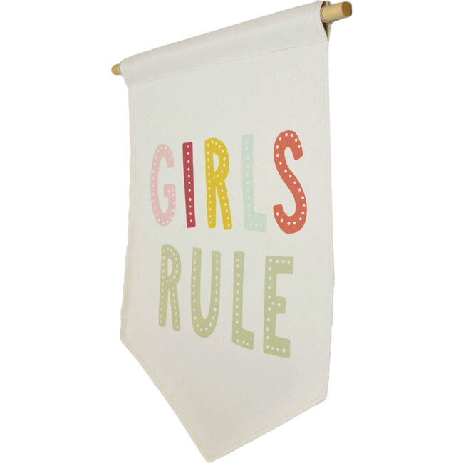 Girls Rule Banner, Multi
