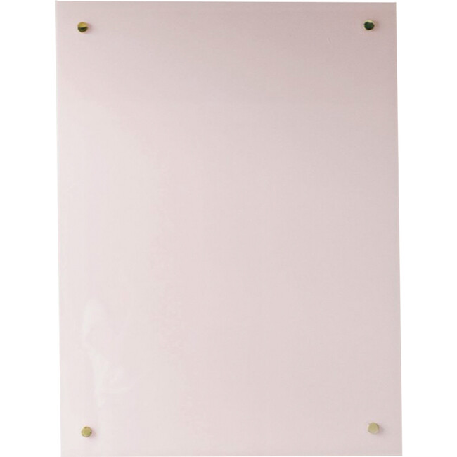 Glass Magnet Dry Erase Board, Positively Pink - Wall Décor - 1
