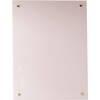 Glass Magnet Dry Erase Board, Positively Pink - Wall Décor - 1 - thumbnail