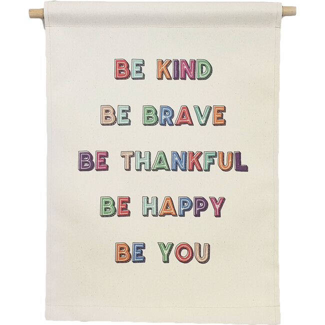 Be Kind Be Brave Banner, Multi