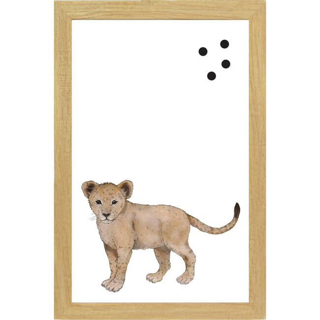 Baby Jungle Animal Magnet Board, Lion