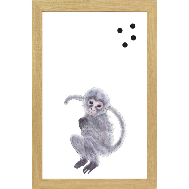 Baby Jungle Animal Magnet Board, Monkey