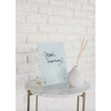 Glass Magnet Dry Erase Board, Paris Blue - Wall Décor - 2