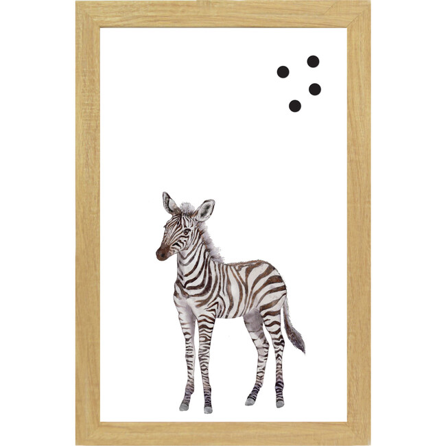 Baby Jungle Animal Magnet Board, Zebra