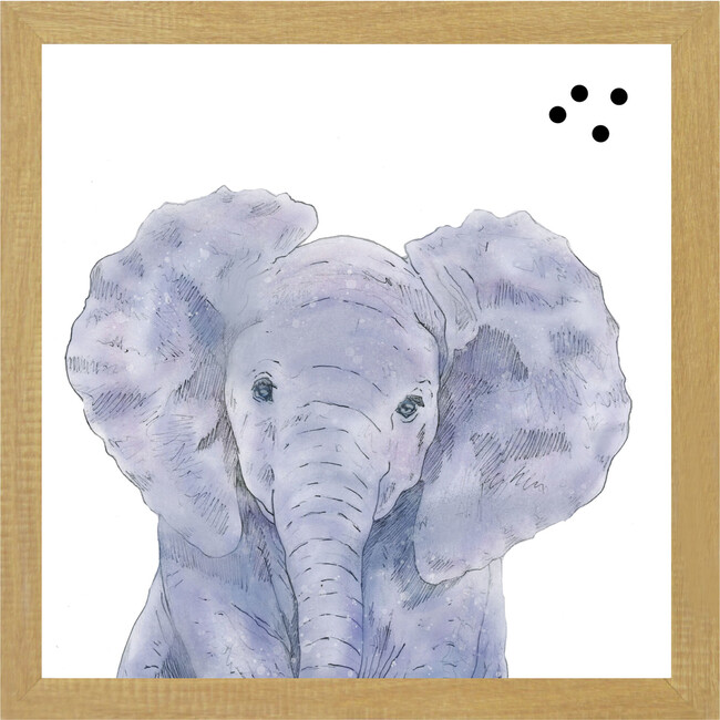 Baby Animal Portrait Magnet Board, Elephant