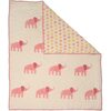 Pink elephant Organic Quilt - Quilts - 1 - thumbnail