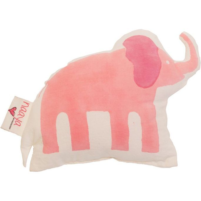 Pink Elephant Small Cushion - Decorative Pillows - 1