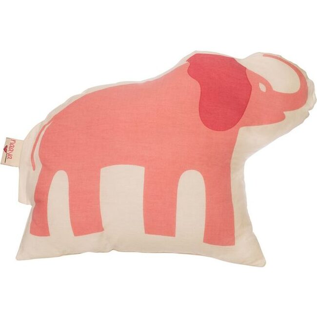 Pink Elephant Large Cushion