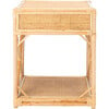 Bali 1-Drawer Nightstand, Natural - Nightstands - 6