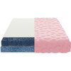 Dream Cotton Crib Mattress, Blush - Mattress Pads - 3