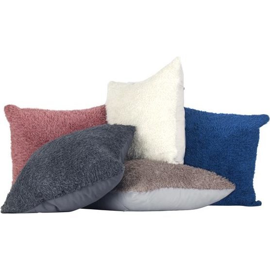 Alpaca Fur Pillow, Royal - Decorative Pillows - 4