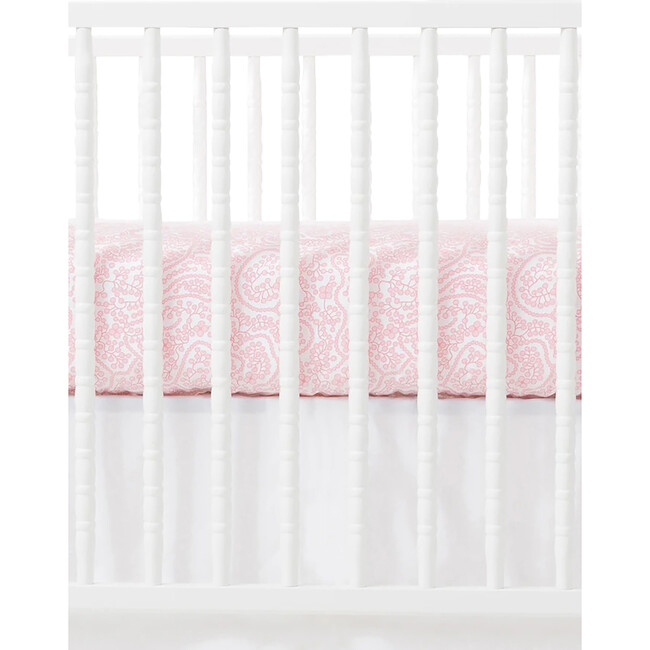 Crib Sheet, Shelby Pink - Sheets - 3