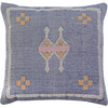 Petrea Pillow, Blue - Decorative Pillows - 1 - thumbnail