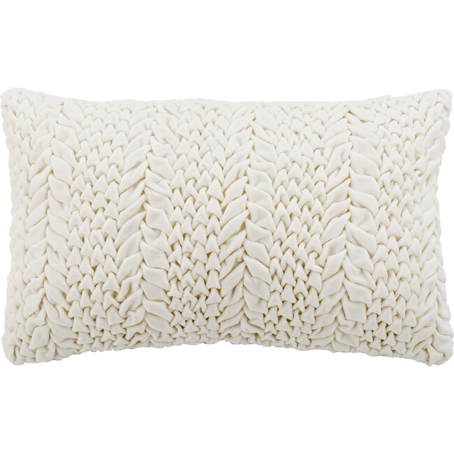 Barlett Pillow, Cream - 12" x 20"