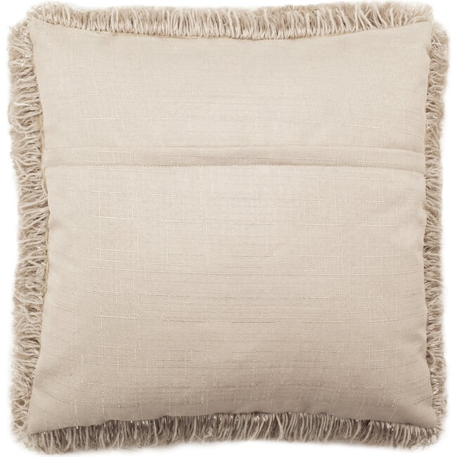 Shag Modish Metallic Pillow, Bronze - 20" x 20" - Pillows - 2