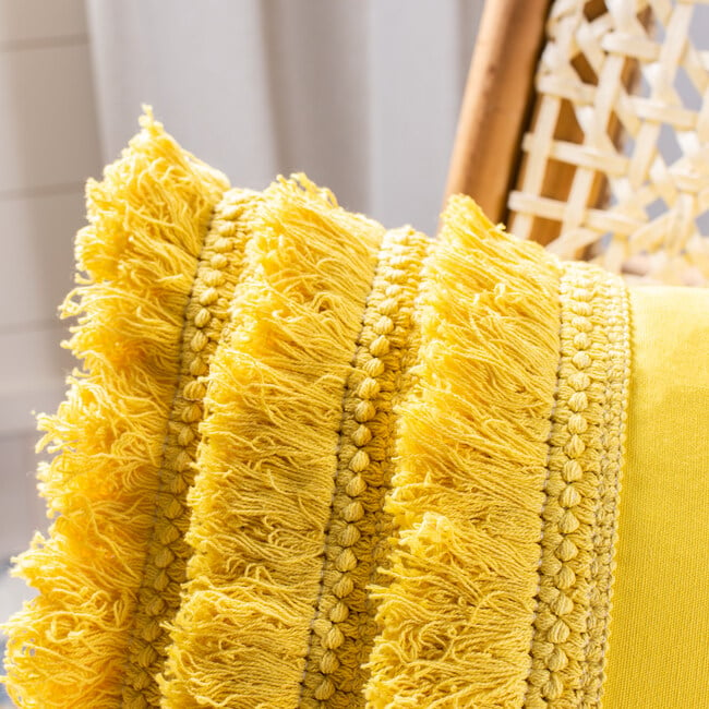 Grema Pillow, Yellow - Pillows - 4