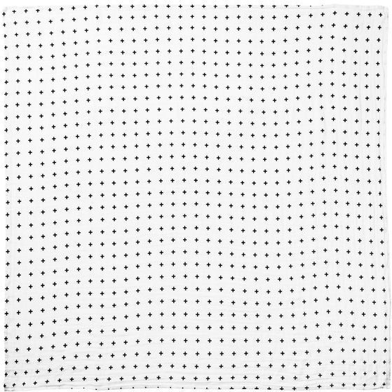Swiss Cross Organic Cotton Muslin Swaddle - Swaddles - 2