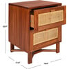 Hedwig 2-Drawer Nightstand, Natural - Nightstands - 7