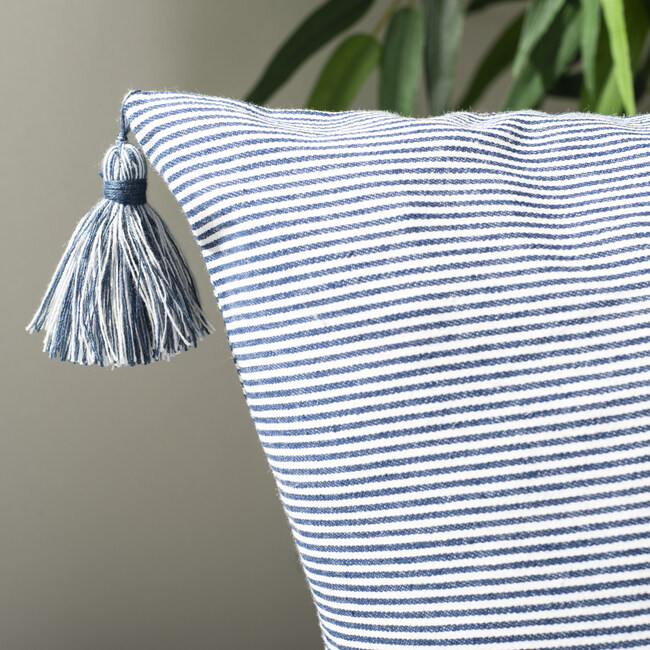 Sidney Pillow, Navy - Pillows - 4