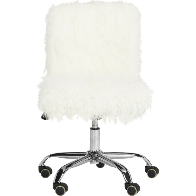 Whitney Swivel Desk Chair, White