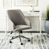 Adrienne Swivel Office Chair, Grey - Desk Chairs - 2