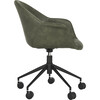 Ember Office Chair, Green - Desk Chairs - 3