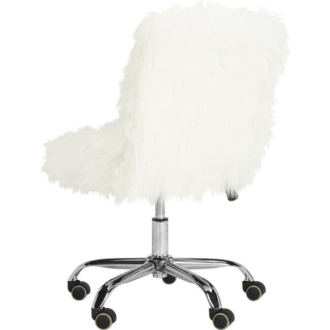 Whitney Swivel Desk Chair, White - Desk Chairs - 3