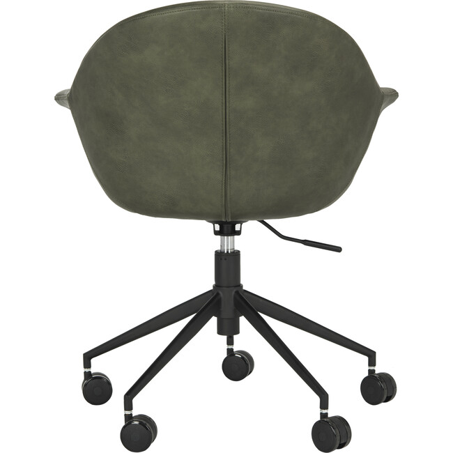 Ember Office Chair, Green - Desk Chairs - 5