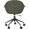 Ember Office Chair, Green - Desk Chairs - 5