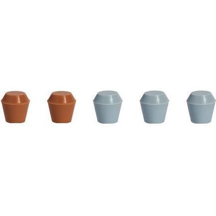 Magu Magnets Set, Pale Blue/Caramel - Wall Décor - 1