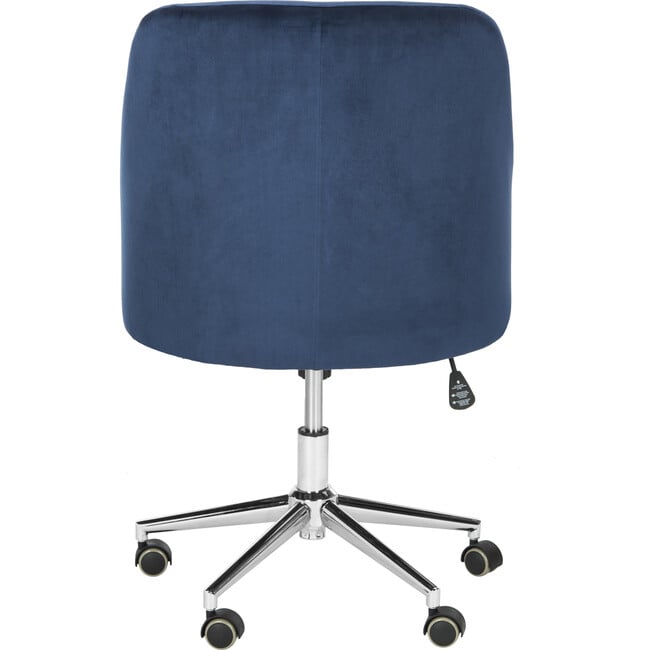 Adrienne Swivel Office Chair, Navy - Desk Chairs - 5