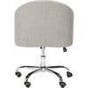 Amy Tufted Swivel Office Chair, Grey - Desk Chairs - 5