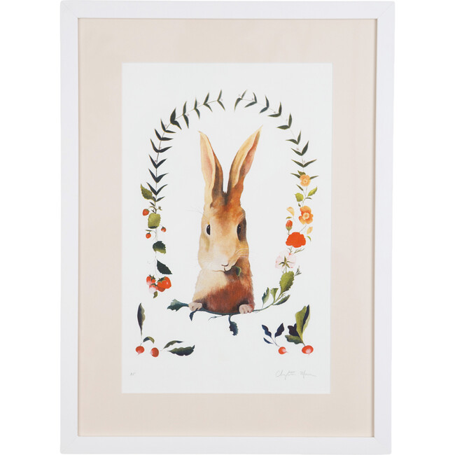 Audrey the Bunny Framed Print, Limited Edition - Art - 1
