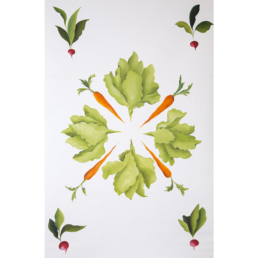 Vegetable Garden Blackout Blind - Accents - 1