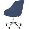 Adrienne Swivel Office Chair, Navy - Desk Chairs - 6