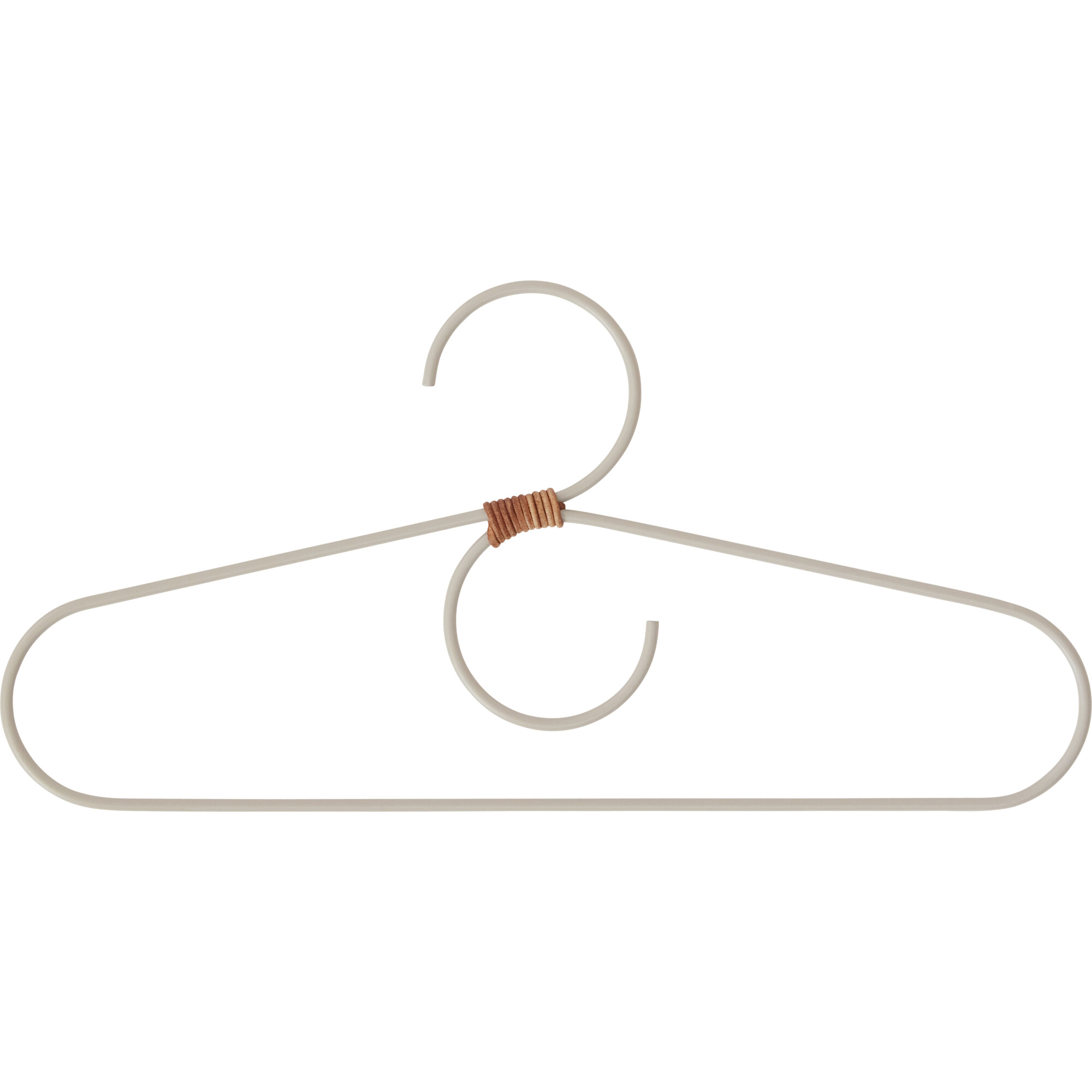 Set of 2 Tiny Fuku Hangers, Clay - Storage - 1