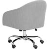 Themis Swivel Office Chair, Grey - Desk Chairs - 6