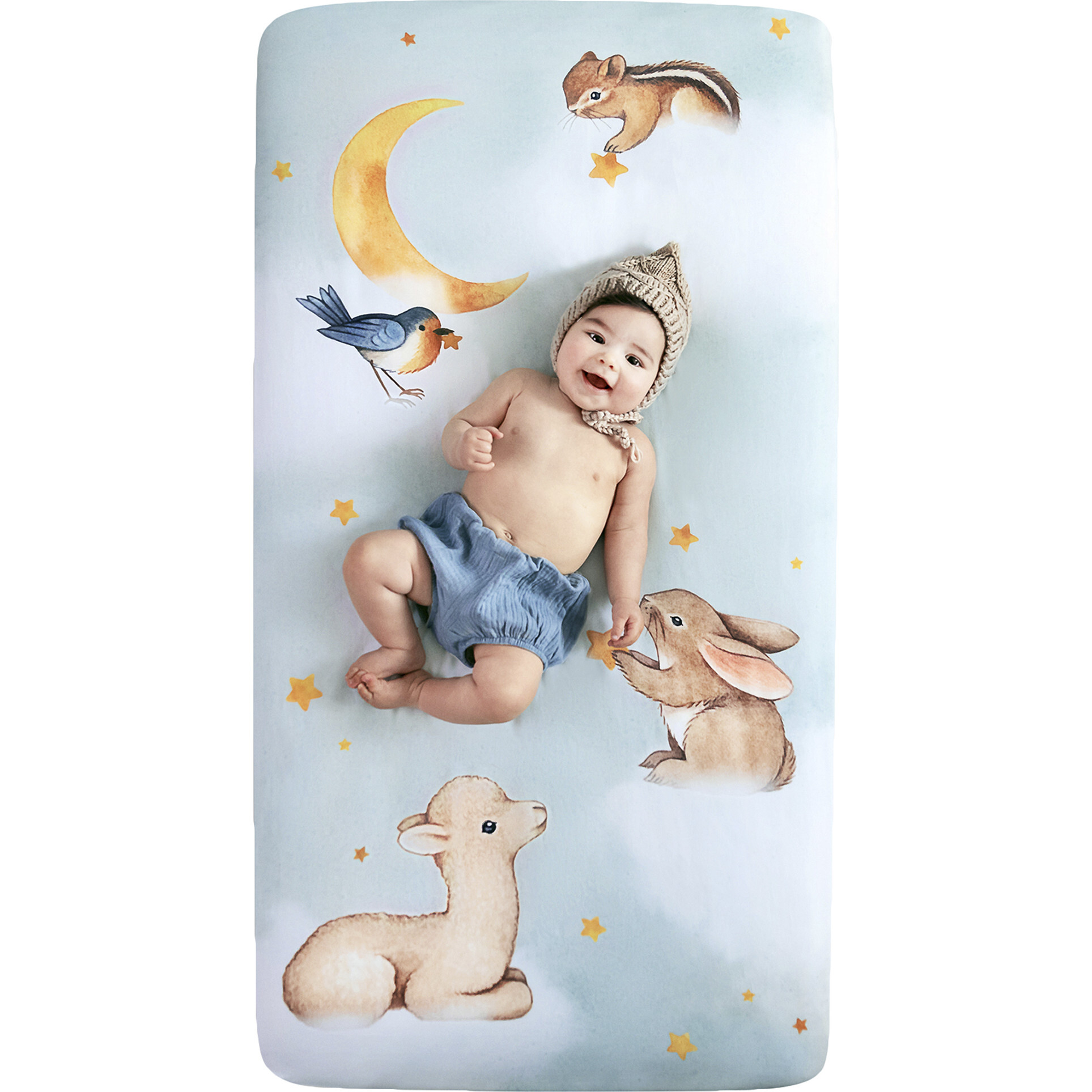Goodnight Wonderland Standard Crib Sheet - Crib Sheets - 1