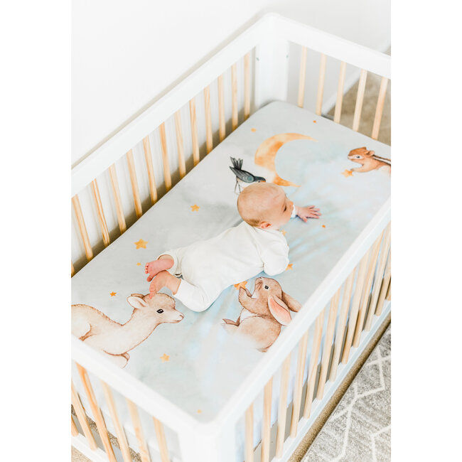 Goodnight Wonderland Standard Crib Sheet - Crib Sheets - 2