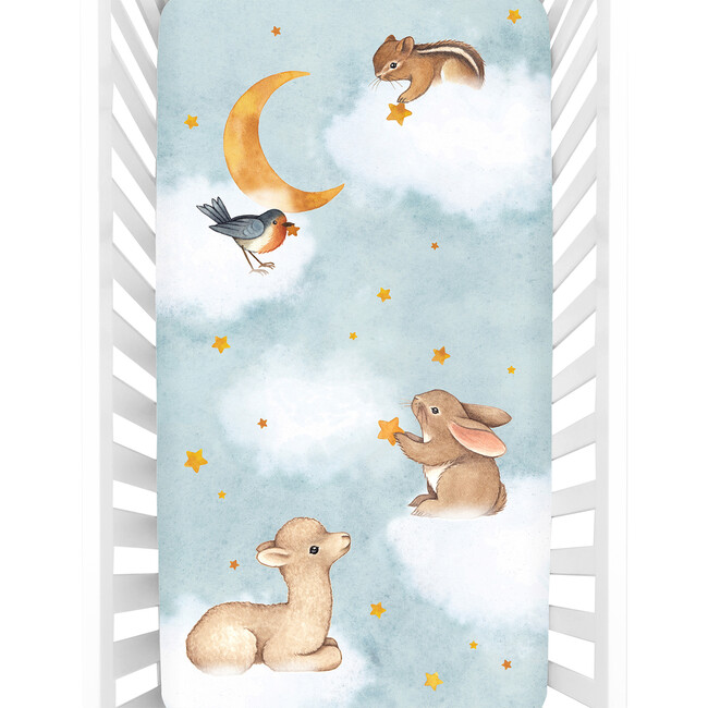 Goodnight Wonderland Standard Crib Sheet - Crib Sheets - 3