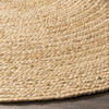 Layla Round Flatweave Rug, Natural - Rugs - 3