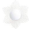 River Sunburst Mirror, Silver - Mirrors - 1 - thumbnail