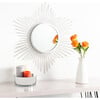 River Sunburst Mirror, Silver - Mirrors - 2