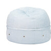 Metallic Corduroy Storage Beanbag, Sky - Kids Seating - 1 - thumbnail