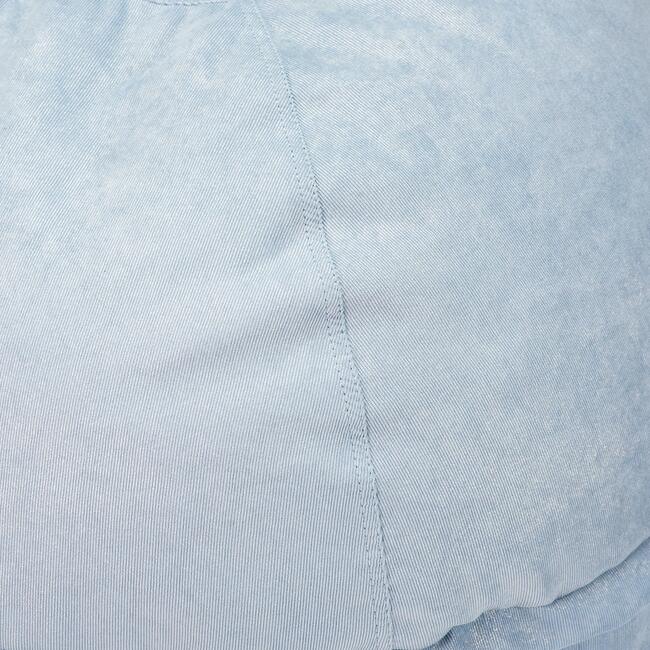 Metallic Corduroy Storage Beanbag, Sky - Kids Seating - 5