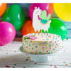 Llama and Cactus Custom Cake Topper - Tableware - 2